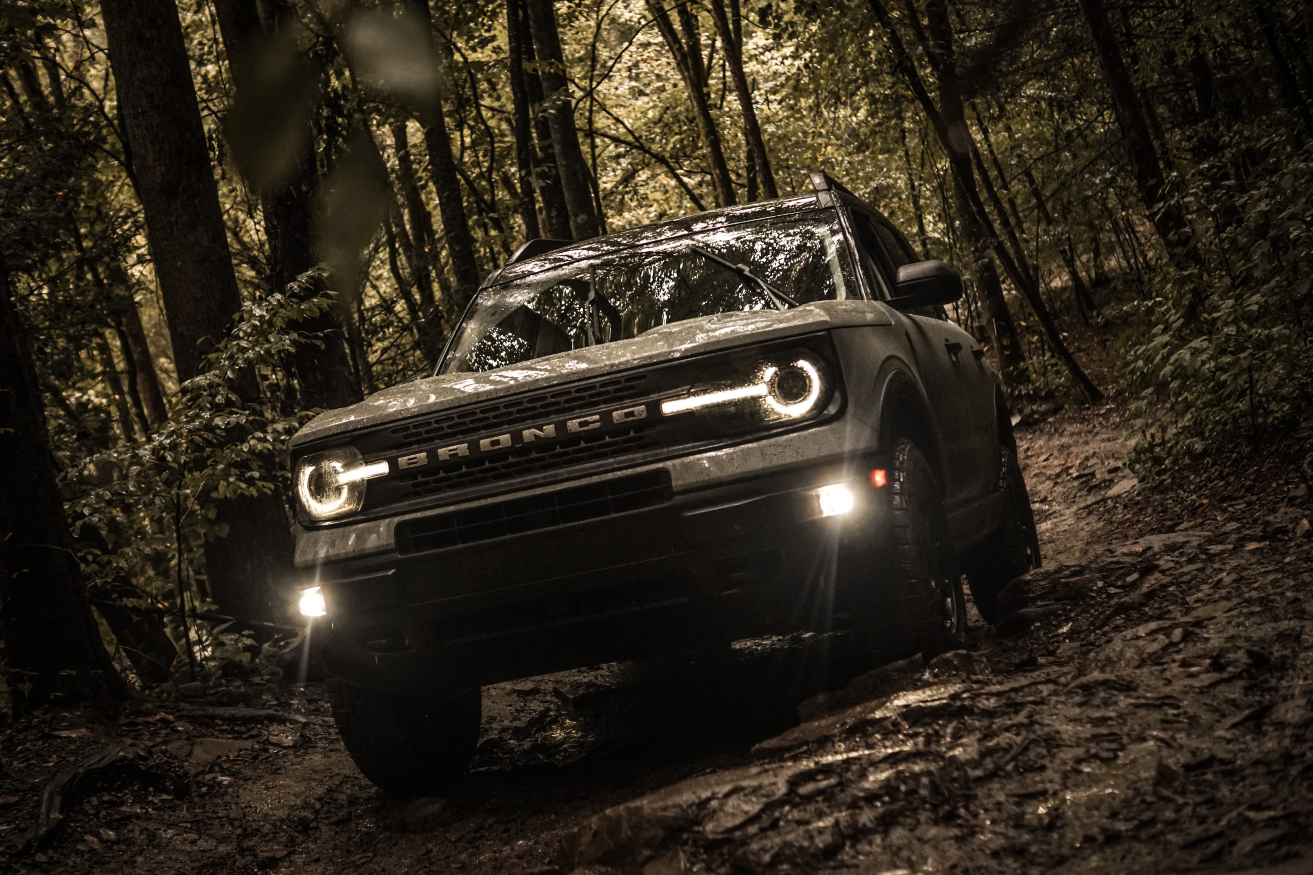 The Lifted Bronco Sport Takes on Any Terrain